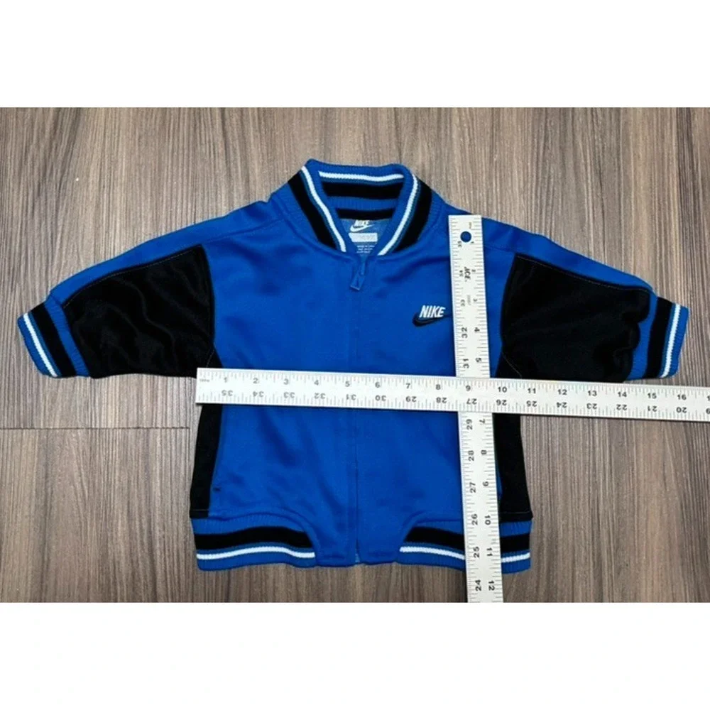 Nike Track Jacket Royal Blue and Black - Boys Size 0/6/MO